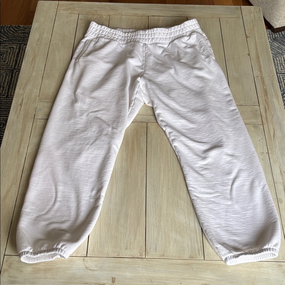 Aerie Offline White Jogger Sweatpants XL Long - Picture 1 of 5
